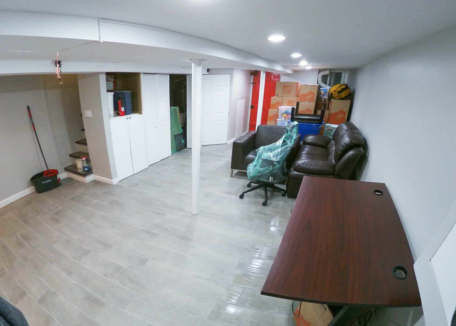 Basement Water Cleanup