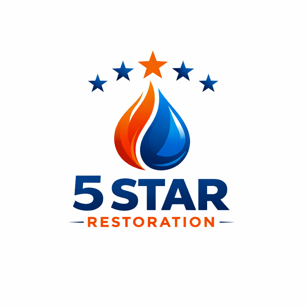 5 Star Restoration Logo